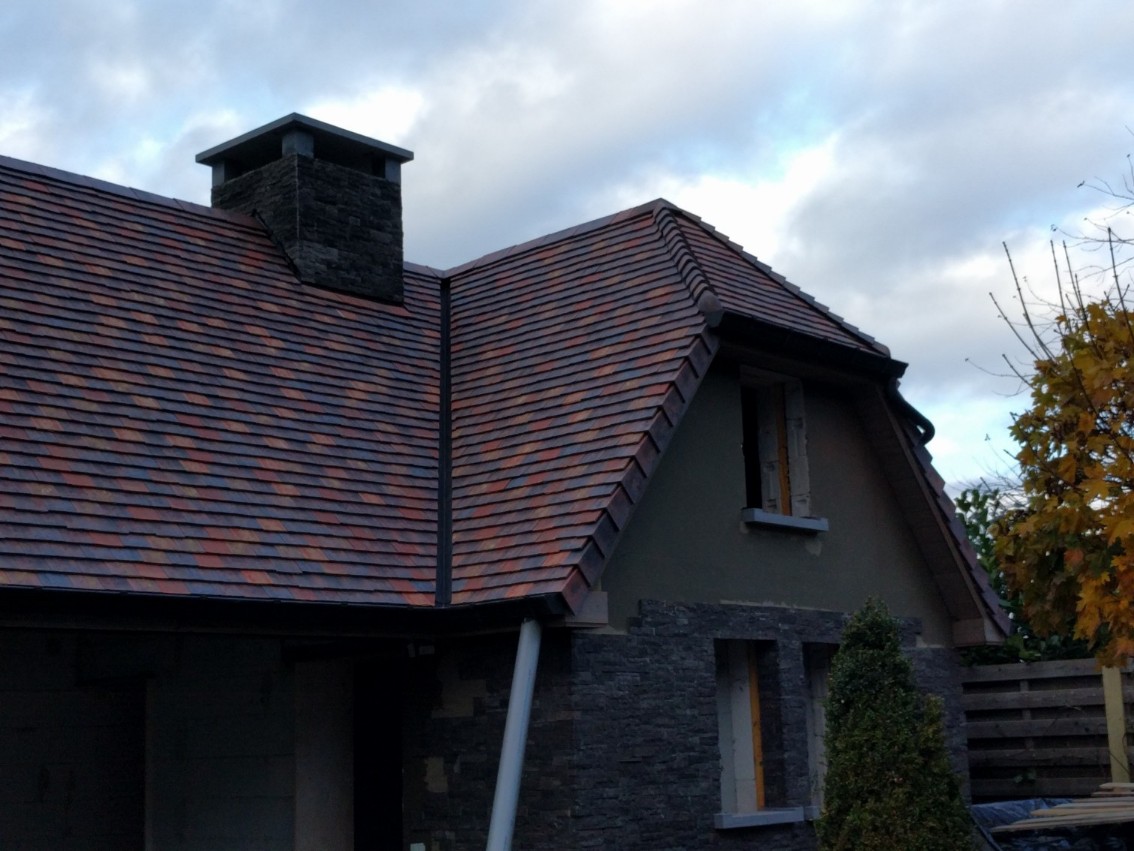Nieuwbouw dak- en zinkwerken in Paal